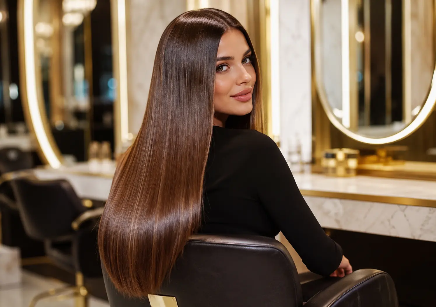 Какво е кератинова терапия за коса?